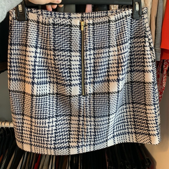 Plaid tweed mini skirt - Picture 4 of 5